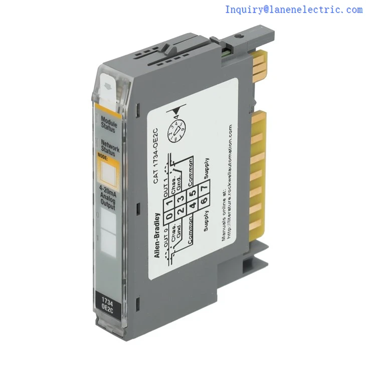 2-punktowy moduł wyjść analogowych Allen Bradley 1734-OE2C
